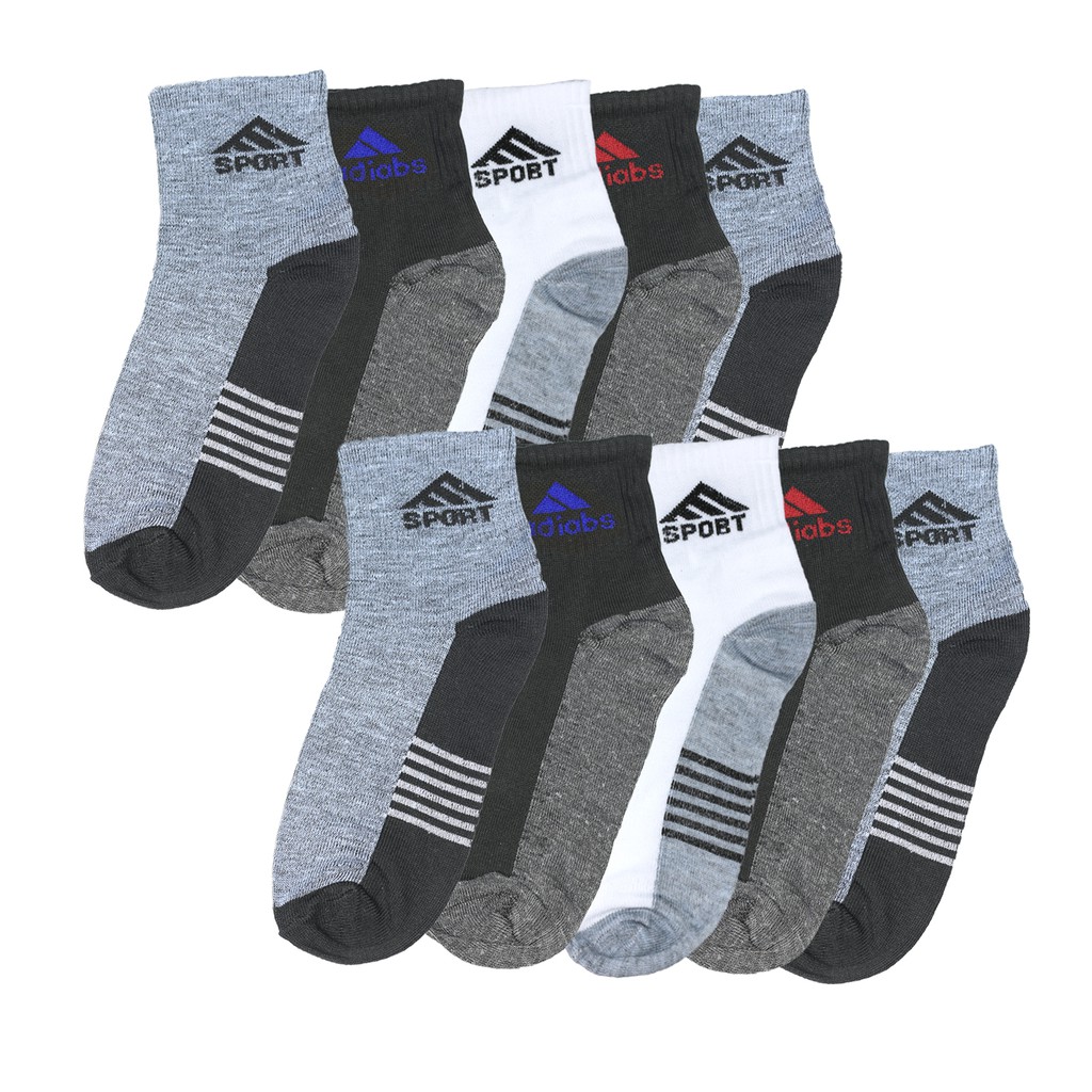 Combo 20 đôi tất nam cổ cao Sport Siêu Rẻ Giá Chỉ 99K
