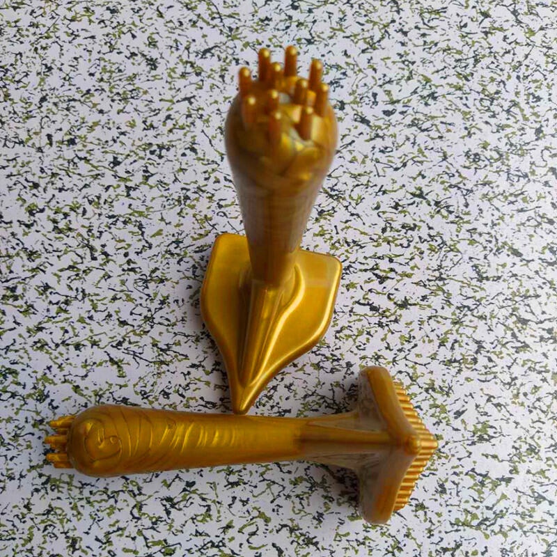 Bàn chải kinh lạc dưỡng sinh, bàn chải thông kinh lạc massa body tặng kèm tinh dầu, thước đo, bản đồ kinh lạc