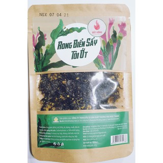 [RONG BIỂN KHÔ] Rong Biển Sấy Tỏi Ớt Bếp Hồng, Rong Biển Tỏi Ớt, Rong Biển Sạch