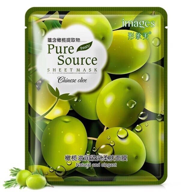 [RẺ VÔ ĐỊCH]Mặt Nạ Dưỡng Da Cấp Ẩm Thải Độc Tinh Chất Hoa Quả Thiên Nhiên Pure Source Hàng Nội Địa Trung | BigBuy360 - bigbuy360.vn