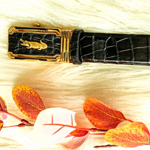 Thắt lưng nam cao cấp, dây lưng da nam, thắt lưng cá sấu, dây lưng cá sấu da bụng dây nối.