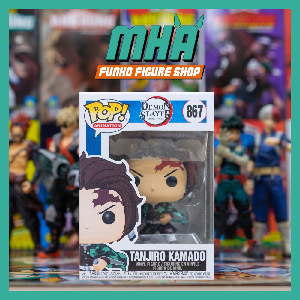 Chính Hãng Funko Pop: Demon Slayer - Mô Hình Tanjiro Kamado 867