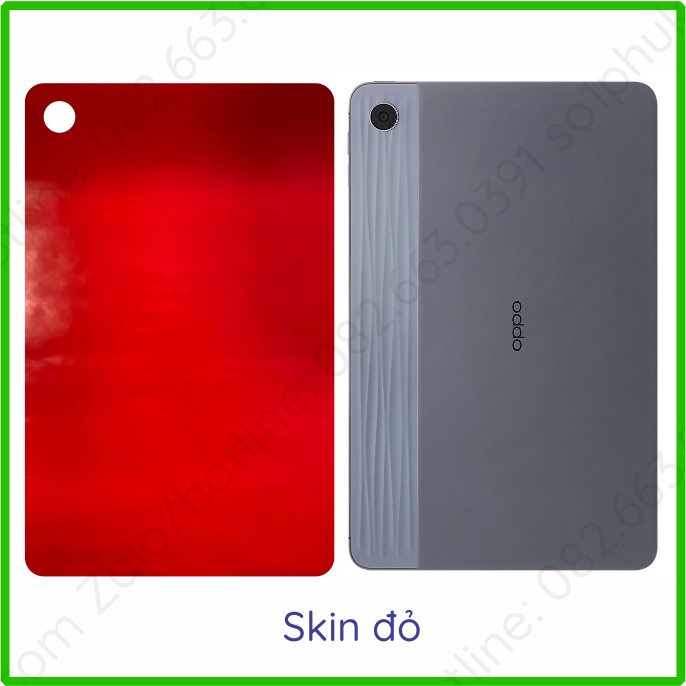 Miếng dán mặt lưng skin carbon Oppo Pad Air