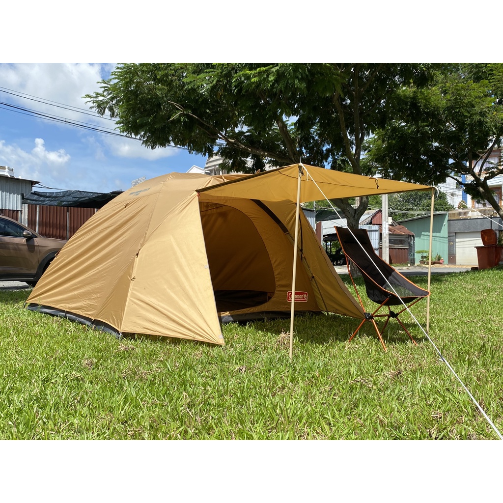 Lều cắm trại FAMILY CAMPING 270 LIMITED VÀNG Tough BC Cross Dome 270 A444