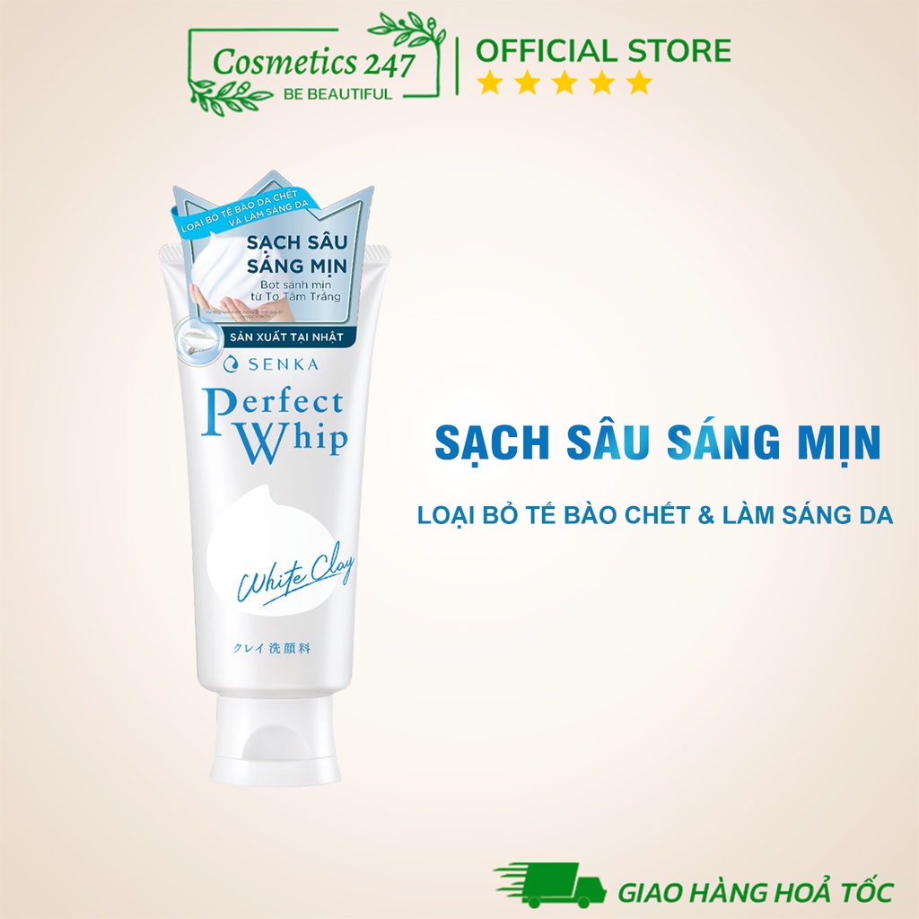 Sữa Rửa Mặt Senka Perfect Whip 100G & 120G | BigBuy360 - bigbuy360.vn