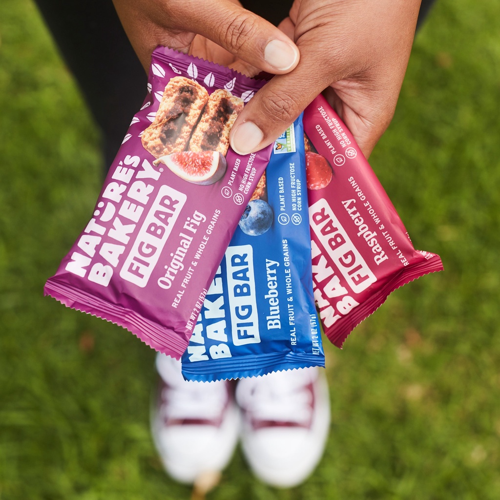 Bánh Nature's Bakery vị Brownie, Raspberry Fig, Blueberry, Strawberry gói 40-57g - USA/ Brownie Bar/ Whole Grains