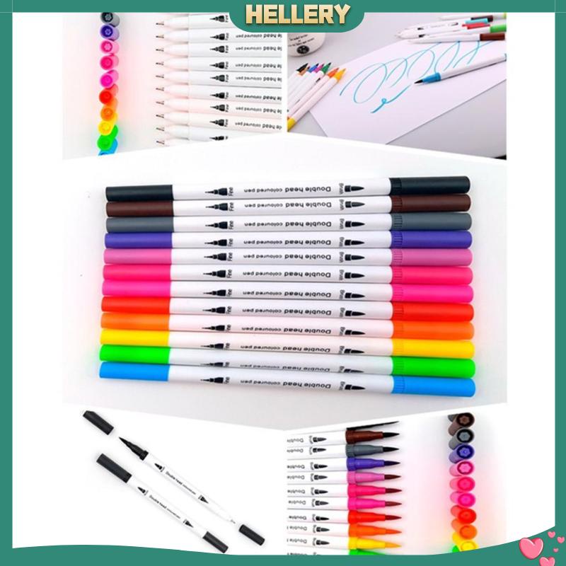 Bộ Cọ Hai Đầu Dùng Vẽ Tô Màu Tiện Dụng