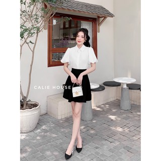 Chân váy xòe basic thời trang thiết kế nữ Calie House CV45