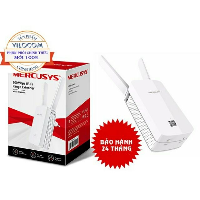 Thiết bị kích WIFI MERCUsYs MW300RE, | BigBuy360 - bigbuy360.vn