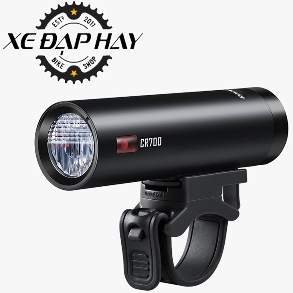 [Phụ Kiện Xe Đạp Cao Cấp] Đèn Pha Xe Đạp Chính Hãng RAVEMEN CR700 | Độ Sáng 700 Lumen, Sạc USB Pin 2600 mAh