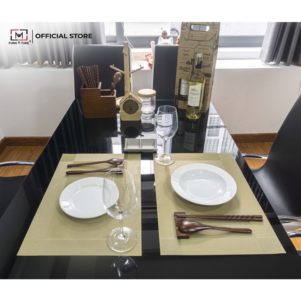 Thìa gỗ và dụng cụ ăn cơm sơn ta cao cấp phong cách nhật thương hiệu MW FURNITURE