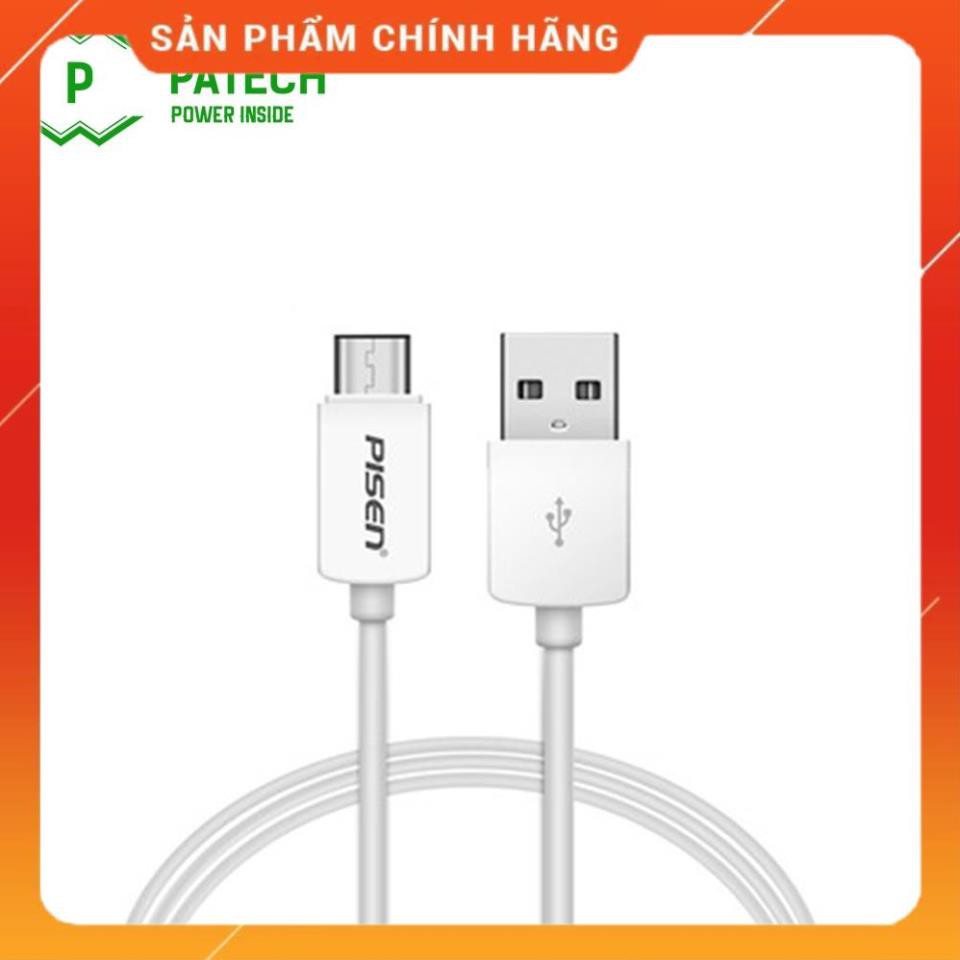 Cáp Pisen USB Type-C 2A ( chuẩn C) - HÀNG CHÍNH HÃNG