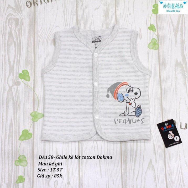 Áo ghile lót cotton Dokma DA158