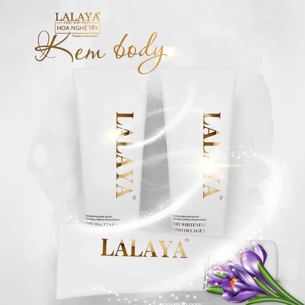 KEM DƯỠNG TRẮNG DA BODY LALAYA NANO COLLAGEN