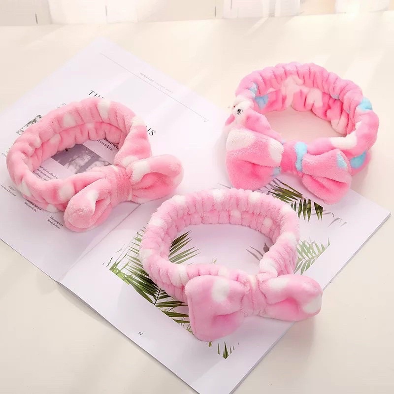 Băng Đô Lông, Bờm Tóc Rửa Mặt Tai Mèo [HOT tiktok]
