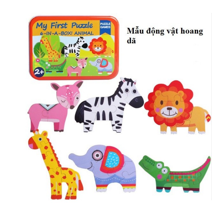 Ghép Hình Gỗ 6 Mảnh My Frist Puzzle