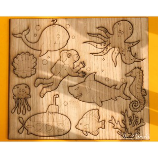 Combo 3 bộ Đại Dương, Vũ Trụ, Khu rừng 5in1