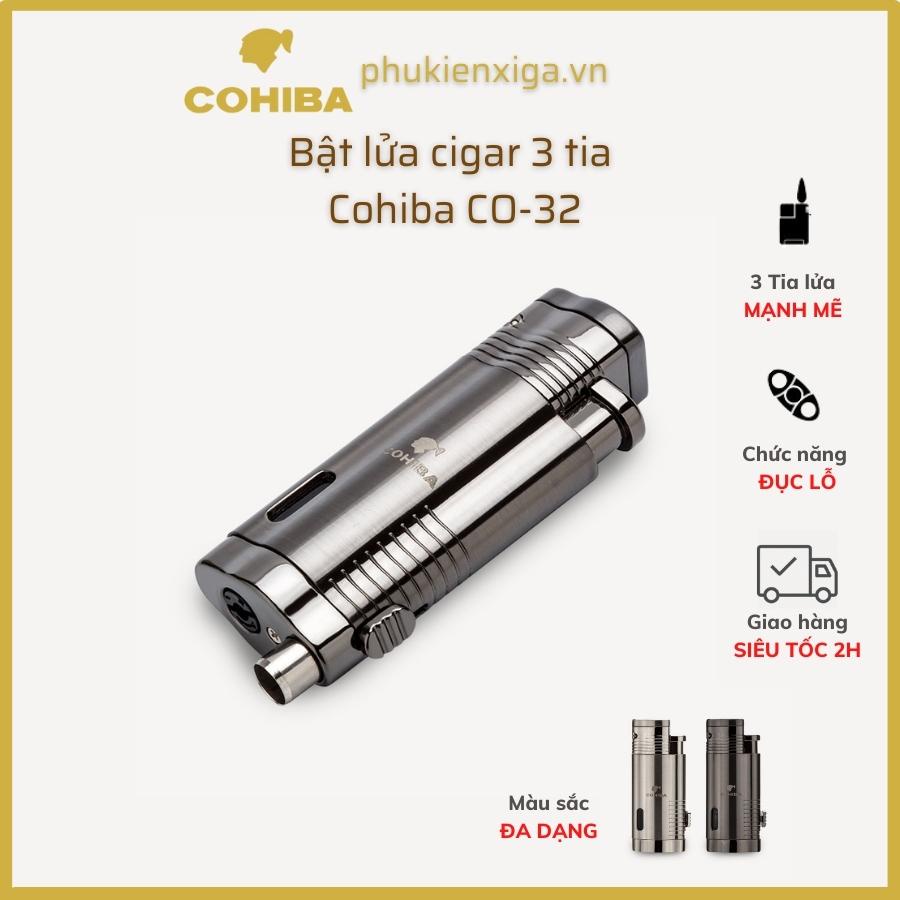 Q.uet 3 tia kèm dụng cụ đục lỗ Cohiba COB-32