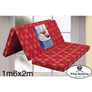 Đệm Bông Ép korea 1m6x2m đủ độ dày 5/7/9cm gấp 3 tấm