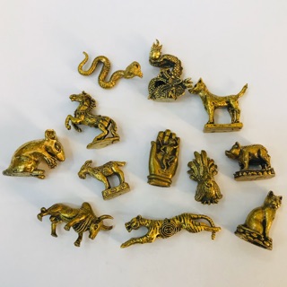 12 con giáp đồng 3cm