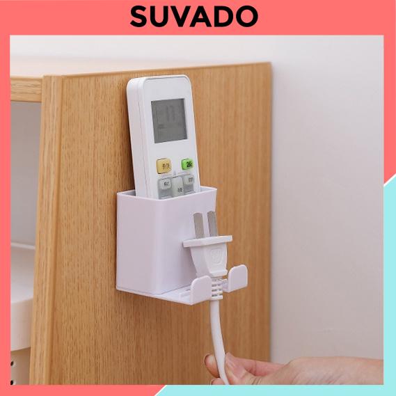 Hộp đựng điều khiển điều hòa remote điện thoại dán tường Khay đựng đồ dán tường GDT2 SUVADO