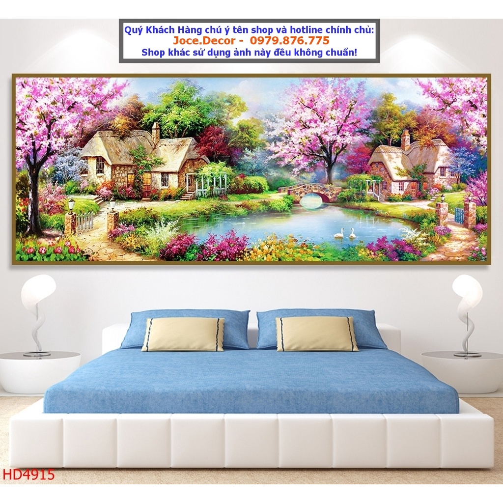 Tranh tráng gương in UV 5D Mica bóng mịn Joce.Decor No1, tranh treo tường phòng ngủ bền đẹp 40 năm Ko phai màu