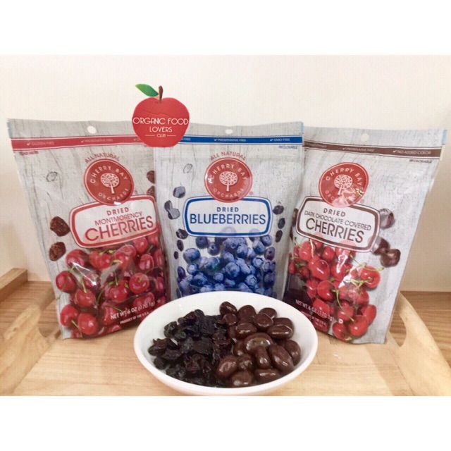Combo 3 gói: cherry, việt quất, socola bọc cherry | BigBuy360 - bigbuy360.vn
