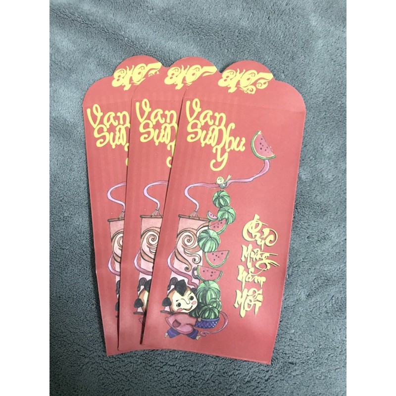 LÌ XÌ ĐÓN TẾT COMBO 10 CÁI