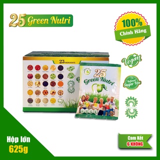 Sữa hạt ngũ cốc 25 green nutri hộp 625g