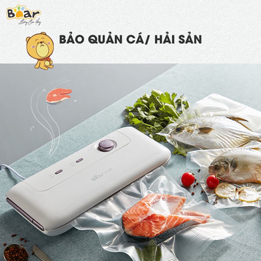 Máy hút chân không mini thực phẩm hàn miệng túi Bear FKJ-A01F1 (FKJ-B01B1)