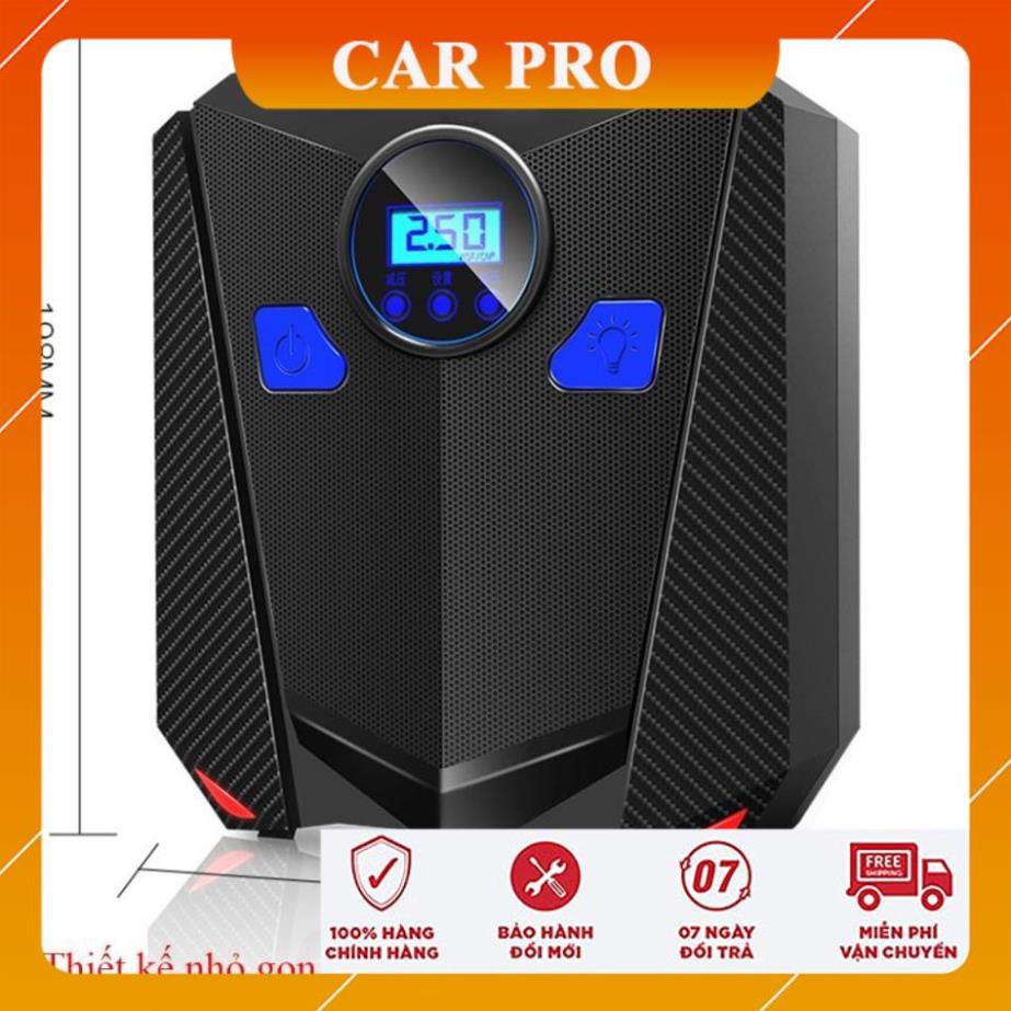 Bơm lốp ô tô, xe hơi AIKESI 5501-B chính hãng, BH 12 tháng- CAR PRO