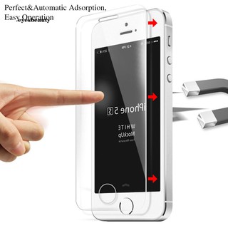 EBTY Front+Back Tempered Glass Film Phone Screen Protector for iPhone 5 6S 7 Plus