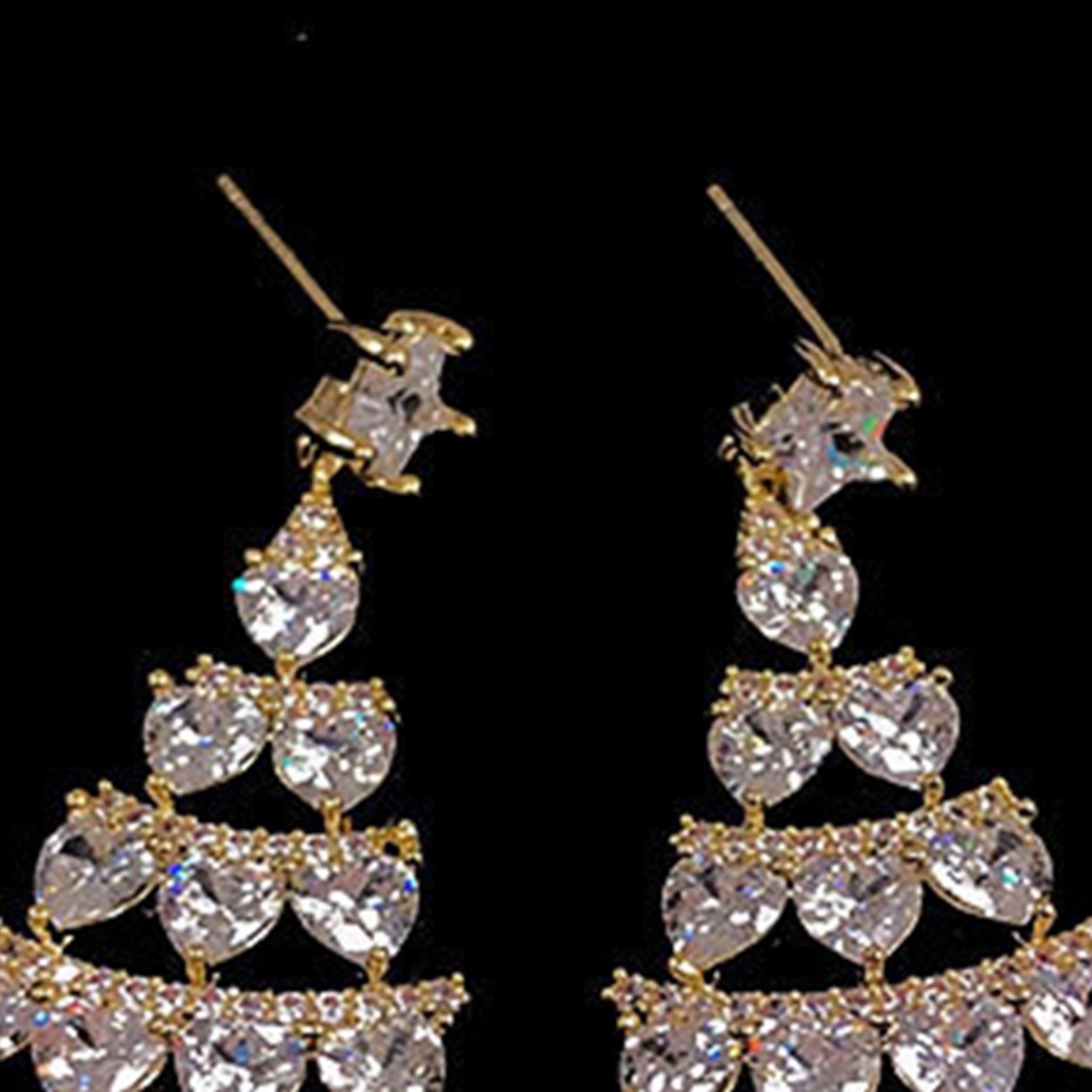 1 Đôi Bông Tai Hình Giáng Sinh Thân Thiện Với Da