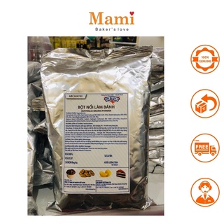 Bột nổi baking powder làm bánh tạo độ xốp mauripan gói 100g và 500g