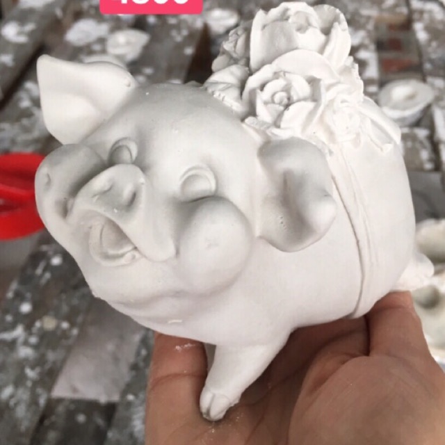 Tượng tô màu size 4 kích thước 12cm x 8 cm