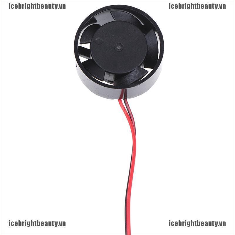 Quạt tản nhiệt mini gắn đèn led 25.5x10mm 5v 9v