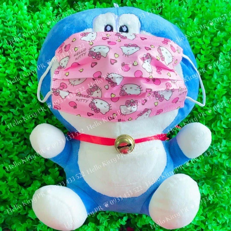 Khẩu trang y tế Hello Kitty - Doremon
