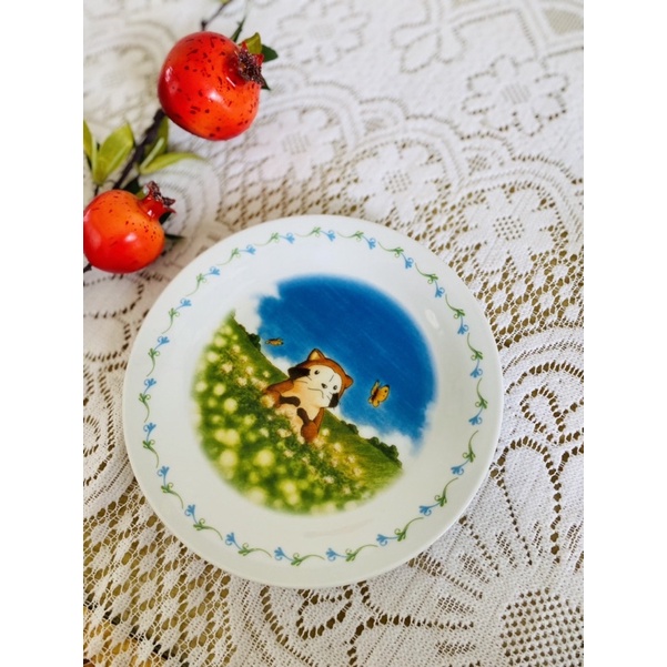 Đĩa tranh gấu Rakan thích hợp decor, sưu tầm