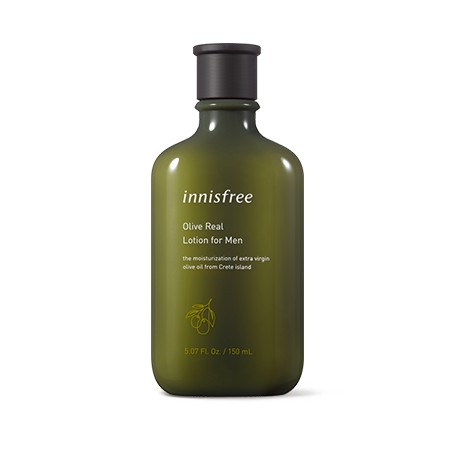 Sữa Dưỡng Olive Cho Nam Da Khô Innisfree Olive Real Lotion For Men 150ml