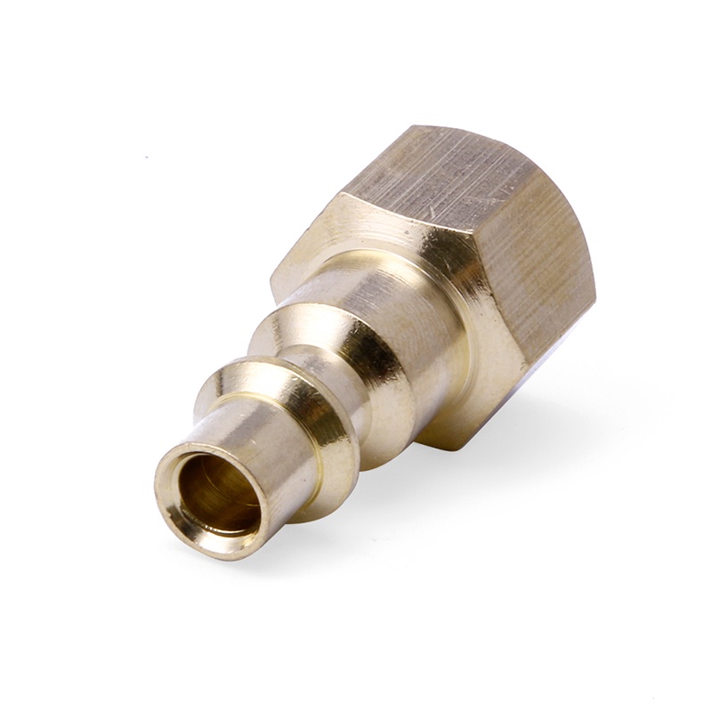 Set 5 Đầu Nối Ống Nước Bằng Đồng Thau 1 / 4 &quot;NPT