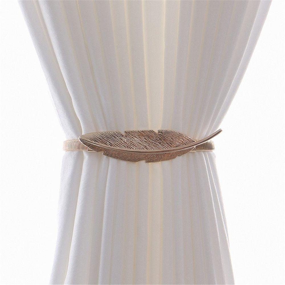 Kẹp Giữ Rèm Cửa Hình Đầu Hươu / Lá Cây Phong Cách Bắc Âu