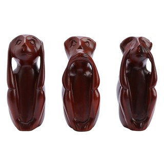 Bộ Tượng Khỉ Gỗ Tam Không