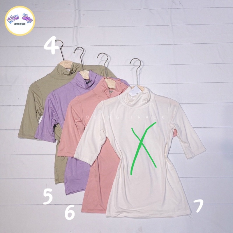 ÁO CỔ LỌ TAY LỠ - NZON SHOP SHOp