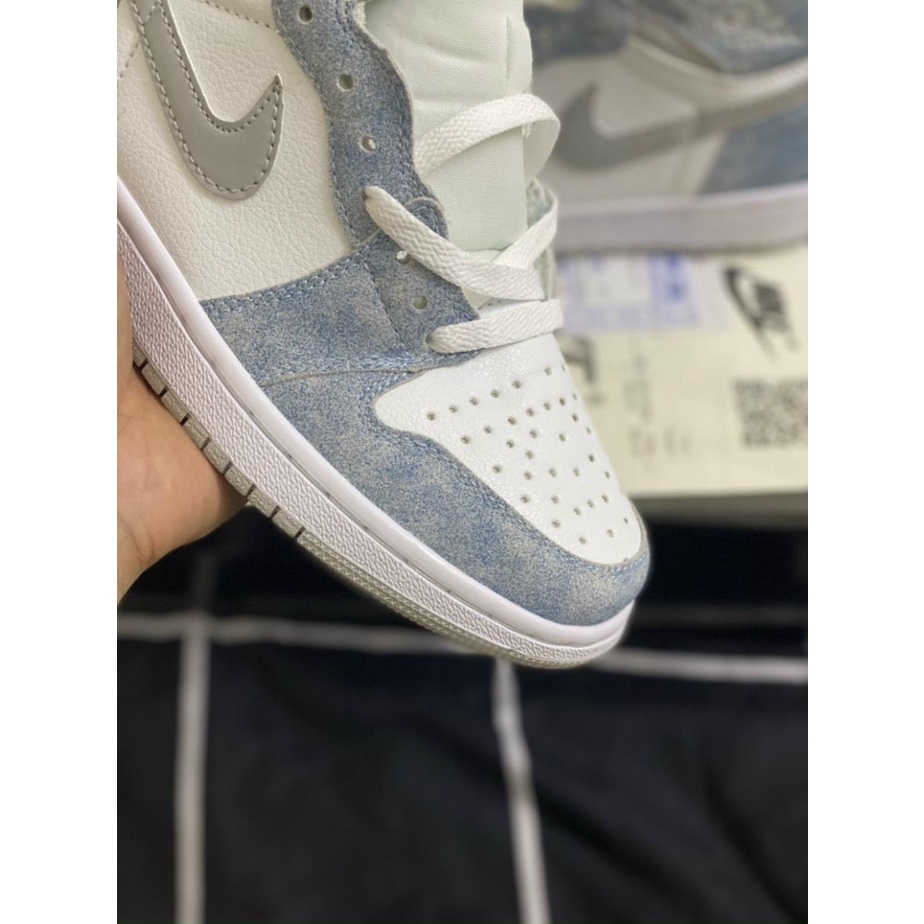 [Full box] giày AIR JORDAN 1 CAO CỔ HYPER ROYAL XANH NỈ CAO CẤP | BigBuy360 - bigbuy360.vn