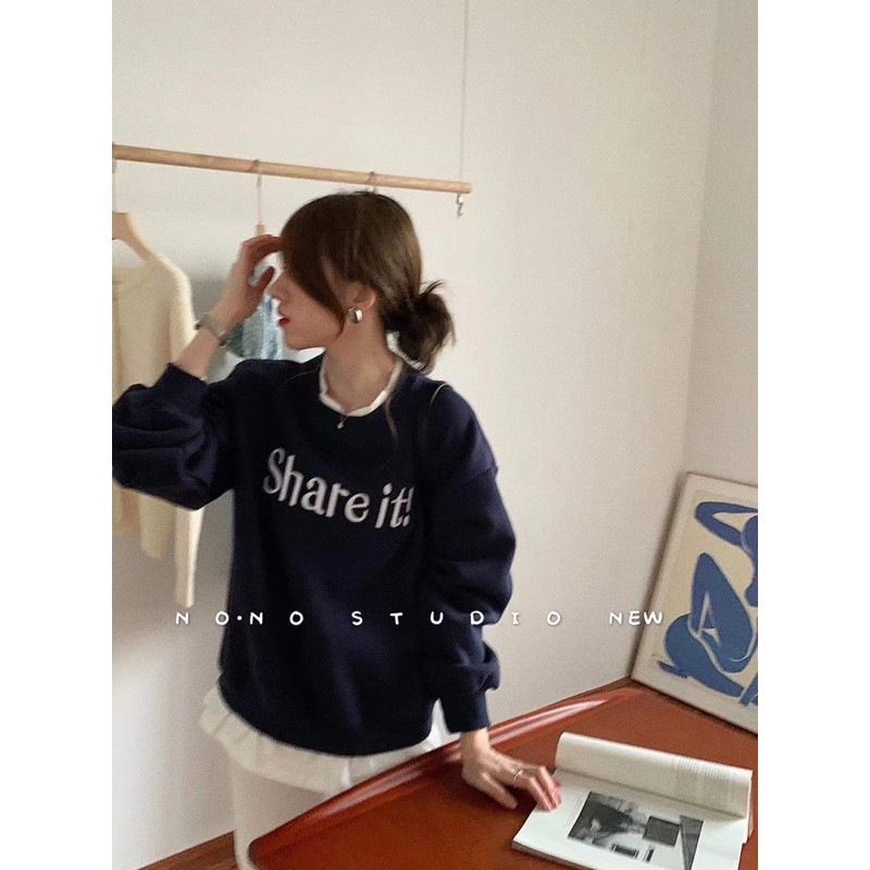 ÁO NỈ HÀN QUỐC SIÊU HOT ( ẢNH THẬT- CHẤT ĐẸP- HÀNG SẴN)