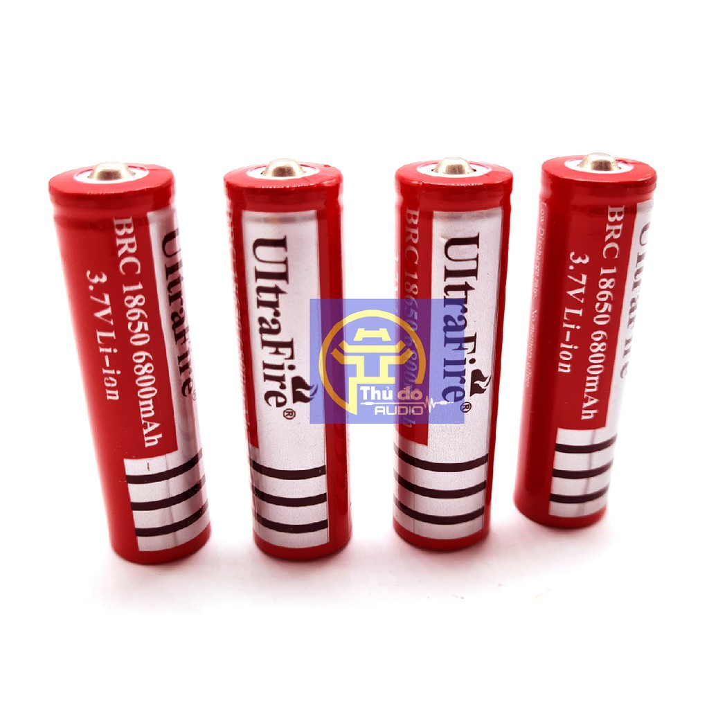 01 Viên pin UItra đa năng - Pin 18650 6800mAh 3.7V Ultra Fire dung lượng cao và có thể sạc lại