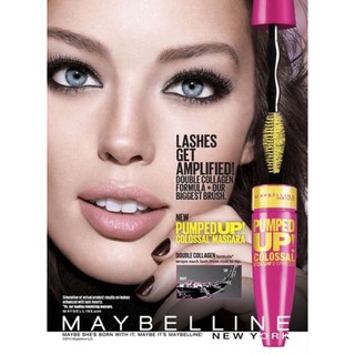 [ New] Mascara Maybe Pumped Up Colossal siêu dày mi