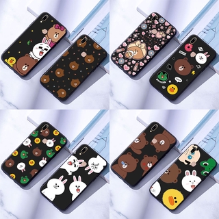 Ốp Điện Thoại Mềm Vivo Y81 Y81i Y85 Y91 Y91i Y91C Y95 Gấu Nâu 3