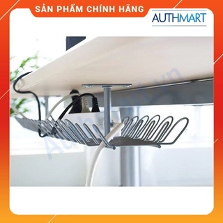 Khay giữ gọn ổ cắm điện, dải phủ dây cáp bằng thép chống rỉ, chính hãng SIGNUM IKEA