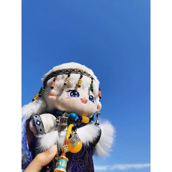 Outfit 15,20cm Chuba Áo Choàng Tây Tạng Set 8 Món